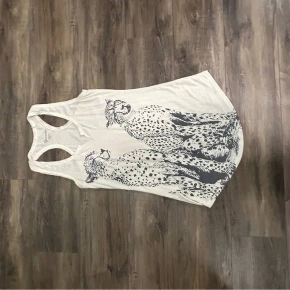 Guess Cheetah Print Tank Top - Picture 2 of 4